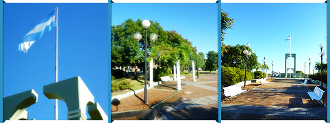 Plaza Libertad en Federacion, Entre Rios